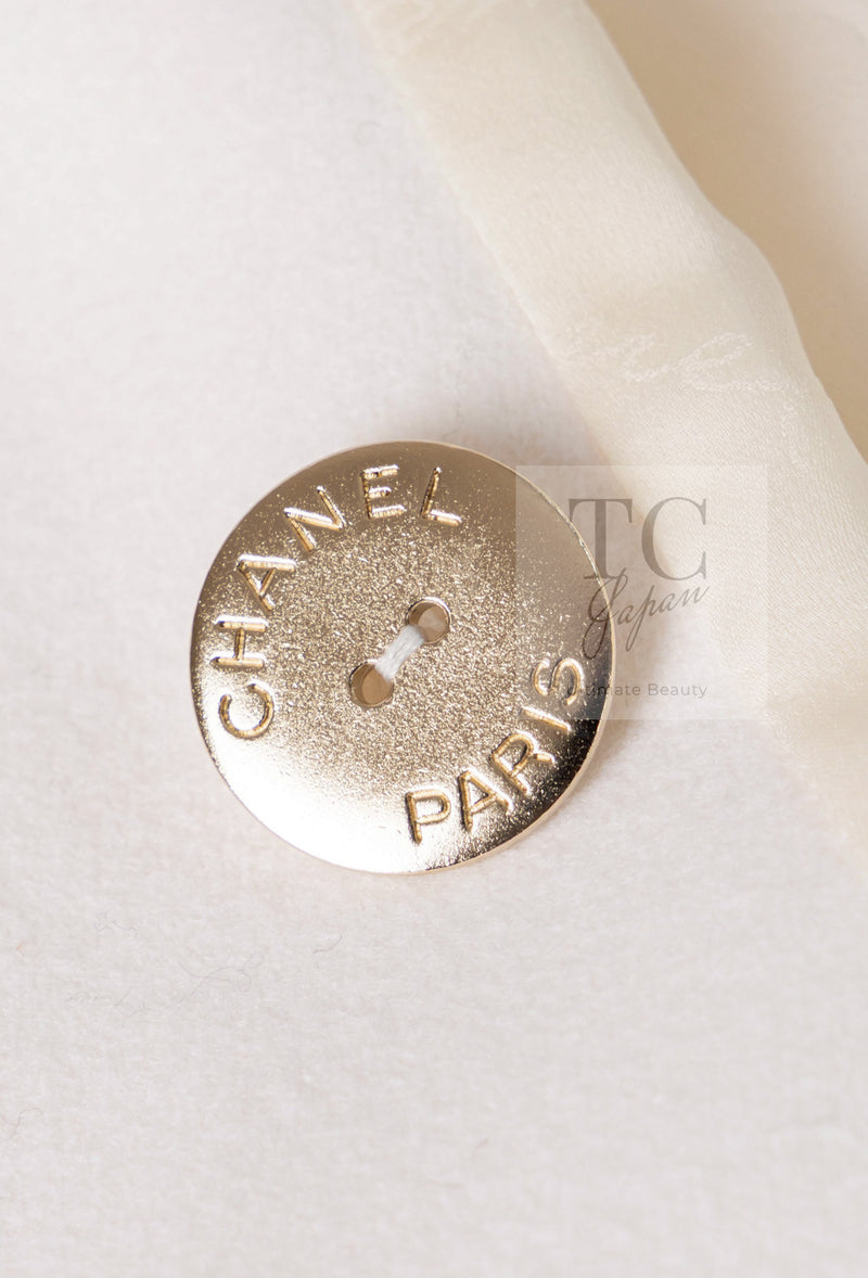CHANEL 12PF Paris Bombay Ivory Wool Cashmere Blazer Jacket 36シャネル アイボリー エンブレム ウール カシミヤ ブレザー ジャケット 即発