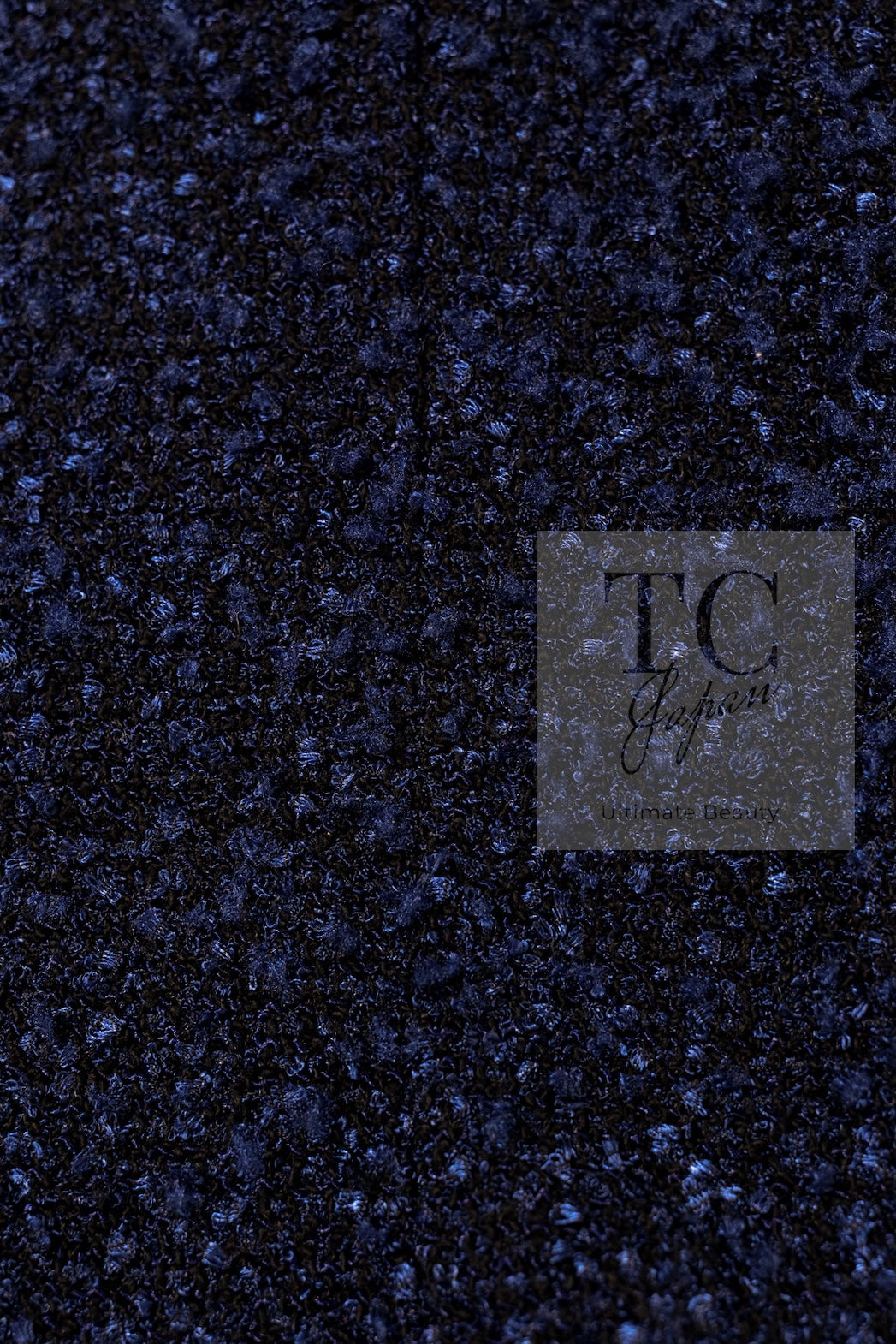 シャネル ジャケット CHANEL ネイビー ブルー ツイード 16S Navy Blue