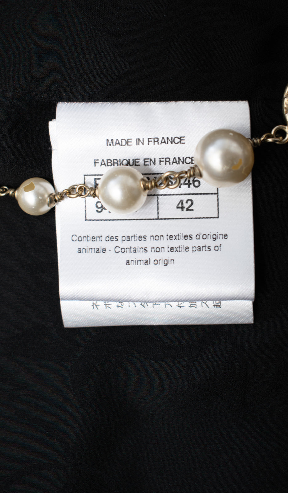 CHANEL 17A Black Wool Silk Braid Trimming Half Coat Jacket 34 40 42 シャネル ブラック ウール シルク ブレイドトリミング ハーフ コート ジャケット 即発