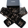 CHANEL Scarf Black Brown Coco Logo Mark Orylag Cachemire Fur シャネル マフラー ブラックブラウン ココロゴマーク オリラグ カシミヤ ファー 即発
