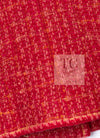 CHANEL 01A Red Coarl Pink Wool Silk Tweed Jacket 36 シャネル レッド コーラル ピンク ウール シルク ツイード ジャケット 即発