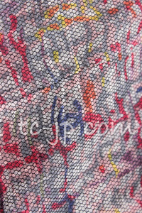 CHANEL 05C 57Th NY Limited Collection Silk Wool Tweed Jacket 36 38 40 シャネル NY 57番街 ニューヨーク 限定 シルク ウール フリル ツイード ジャケット 即発 - TC JAPAN