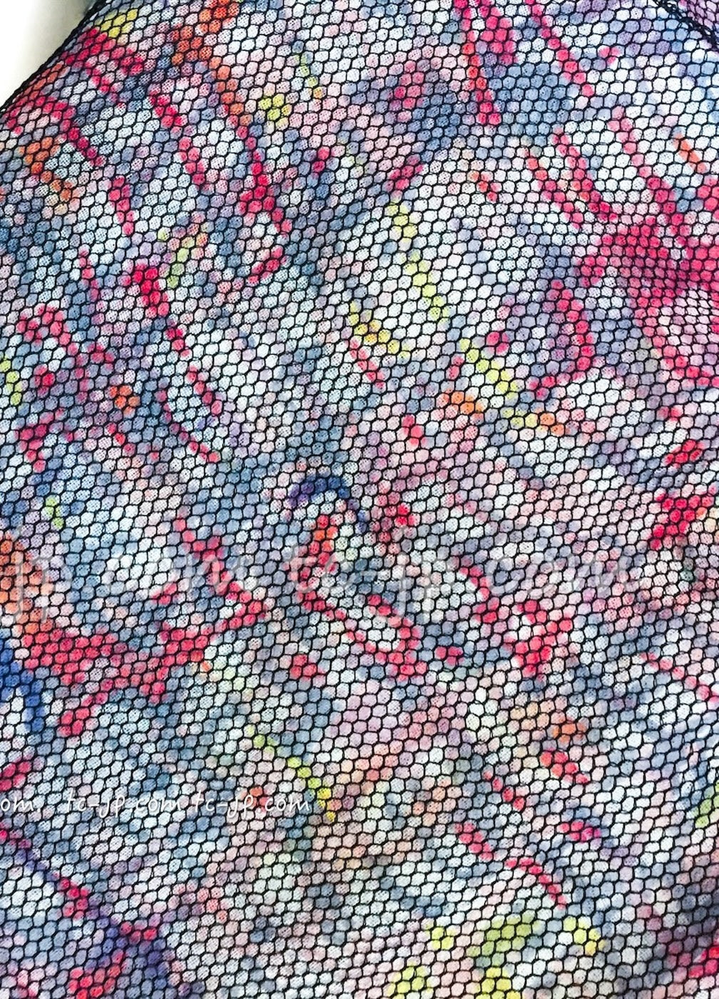 CHANEL 05C 57Th NY Limited Collection Silk Wool Tweed Jacket 36 38 40 シャネル NY 57番街 ニューヨーク 限定 シルク ウール フリル ツイード ジャケット 即発 - TC JAPAN