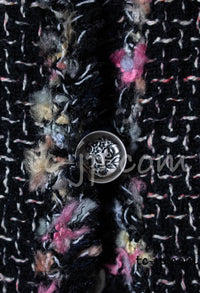 CHANEL 05C 57Th NY Limited Collection Silk Wool Tweed Jacket 36 38 40 シャネル NY 57番街 ニューヨーク 限定 シルク ウール フリル ツイード ジャケット 即発