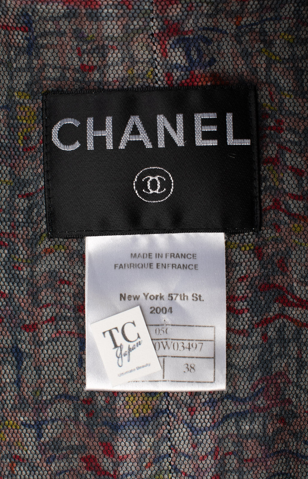 CHANEL 05C 57Th NY Limited Collection Silk Wool Tweed Jacket 36 38 40 シャネル NY 57番街 ニューヨーク 限定 シルク ウール フリル ツイード ジャケット 即発 - TC JAPAN