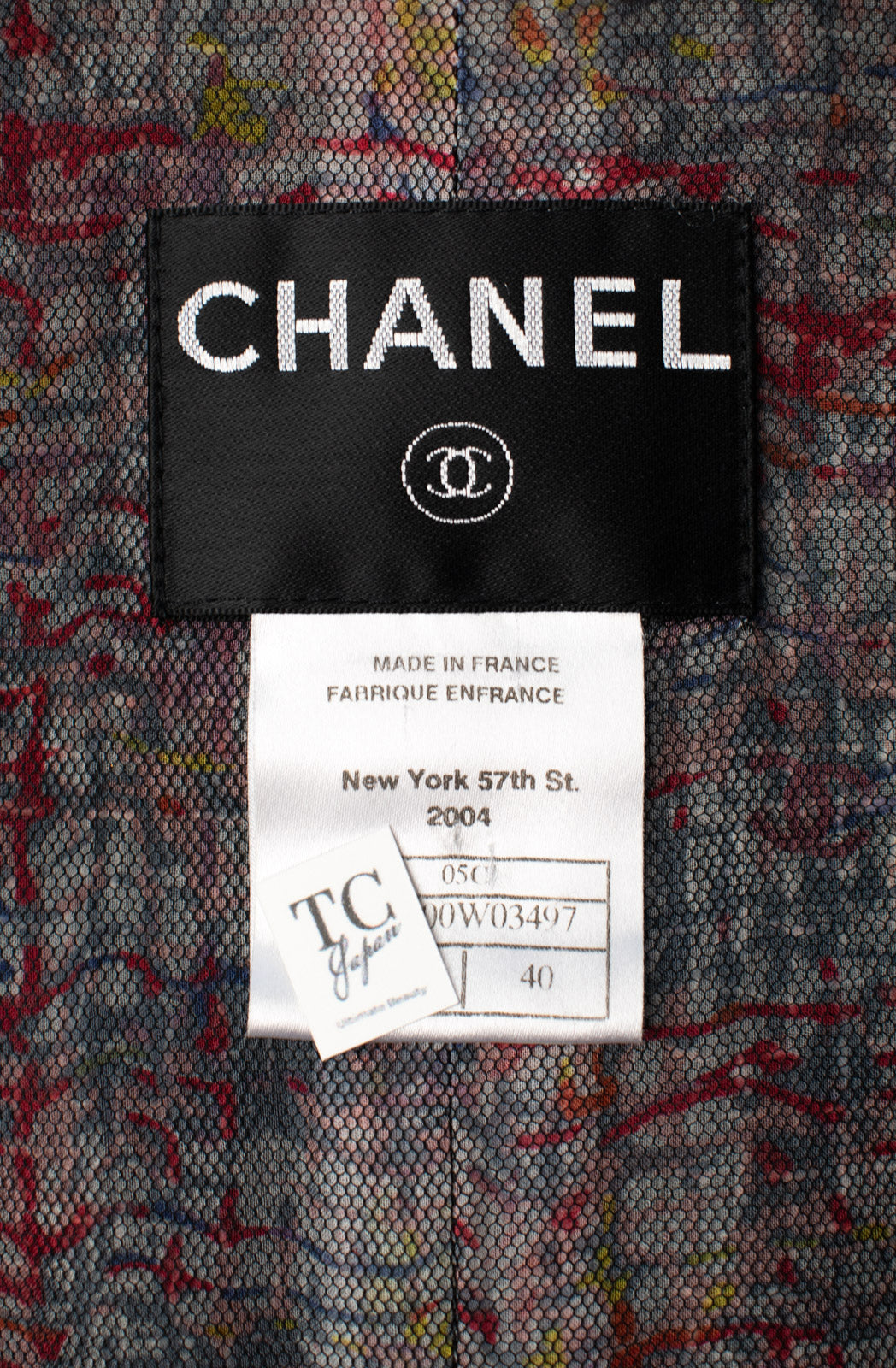 CHANEL 05C 57Th NY Limited Collection Silk Wool Tweed Jacket 36 38 40 シャネル NY 57番街 ニューヨーク 限定 シルク ウール フリル ツイード ジャケット 即発 - TC JAPAN