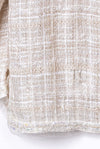 CHANEL 06C Ivory Creme Sequin Embellishments Cardigan Jacket 40 シャネル アイボリー クリーム スパンコール カーディガン ジャケット 即発