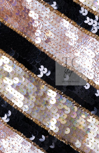 CHANEL 00T Vintage Black Beige Pink Wool Silk Sequin Embellishments Jacket 36 38 シャネル ヴィンテージ ブラック ベージュ ピンク ウール シルク スパンコール装飾 ジャケット 即発
