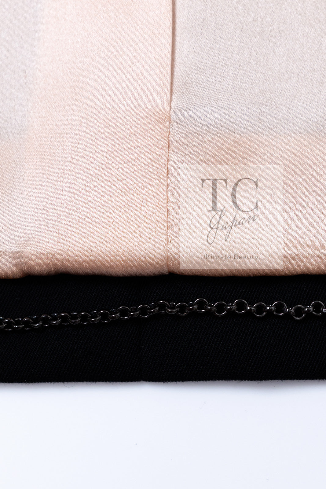 CHANEL 00T Vintage Black Beige Pink Wool Silk Sequin Embellishments Jacket 36 38 シャネル ヴィンテージ ブラック ベージュ ピンク ウール シルク スパンコール装飾 ジャケット 即発