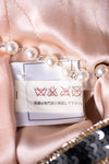 CHANEL 00T Vintage Black Beige Pink Wool Silk Sequin Embellishments Jacket 36 38 シャネル ヴィンテージ ブラック ベージュ ピンク ウール シルク スパンコール装飾 ジャケット 即発