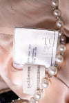 CHANEL 00T Vintage Black Beige Pink Wool Silk Sequin Embellishments Jacket 36 38 シャネル ヴィンテージ ブラック ベージュ ピンク ウール シルク スパンコール装飾 ジャケット 即発