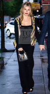CHANEL 00T Vintage Black Beige Pink Wool Silk Sequin Embellishments Jacket 36 38 シャネル ヴィンテージ ブラック ベージュ ピンク ウール シルク スパンコール装飾 ジャケット 即発