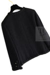 CHANEL 11C Little Black Jacket Tweed Wool CC Button 38 シャネル リトル ブラック ジャケット ツイード ウール ココボタン 即発