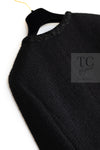 CHANEL 11C Little Black Jacket Tweed Wool CC Button 38 シャネル リトル ブラック ジャケット ツイード ウール ココボタン 即発