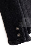 CHANEL 11C Little Black Jacket Tweed Wool CC Button 38 シャネル リトル ブラック ジャケット ツイード ウール ココボタン 即発