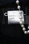 CHANEL 11C Little Black Jacket Tweed Wool CC Button 38 シャネル リトル ブラック ジャケット ツイード ウール ココボタン