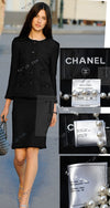 CHANEL 11C Little Black Jacket Tweed Wool CC Button 38 シャネル リトル ブラック ジャケット ツイード ウール ココボタン 即発