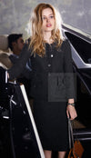 CHANEL 11C Little Black Jacket Tweed Wool CC Button 38 シャネル リトル ブラック ジャケット ツイード ウール ココボタン