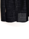 CHANEL 09A Black Metallic Silver Wool Jacket 36 38 シャネル ブラック メタリック ウール ジャケット 即発