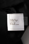 CHANEL 09A Black Metallic Silver Wool Jacket 36 38 シャネル ブラック メタリック ウール ジャケット 即発