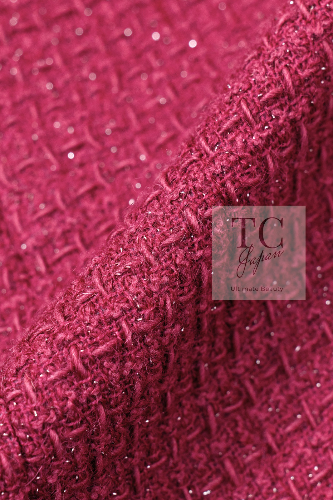 CHANEL 16A Magenta Pink Metallic Zipper Tweed Jacket 36 シャネル マジェンダ ラズベリー ピンク メタリック ジッパー ツイード ジャケット 即発