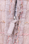 CHANEL 09S Beige Beaded Trim Jacket 38 シャネル ベージュ ビーズ トリミング ジャケット サラ・ジェシカ・パーカー着用 即発