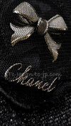 CHANEL 09A Black Quilted Wool Jacket Cardigan 36 38 40 シャネル ブラック キルト ウール ジャケット カーディガン 即発