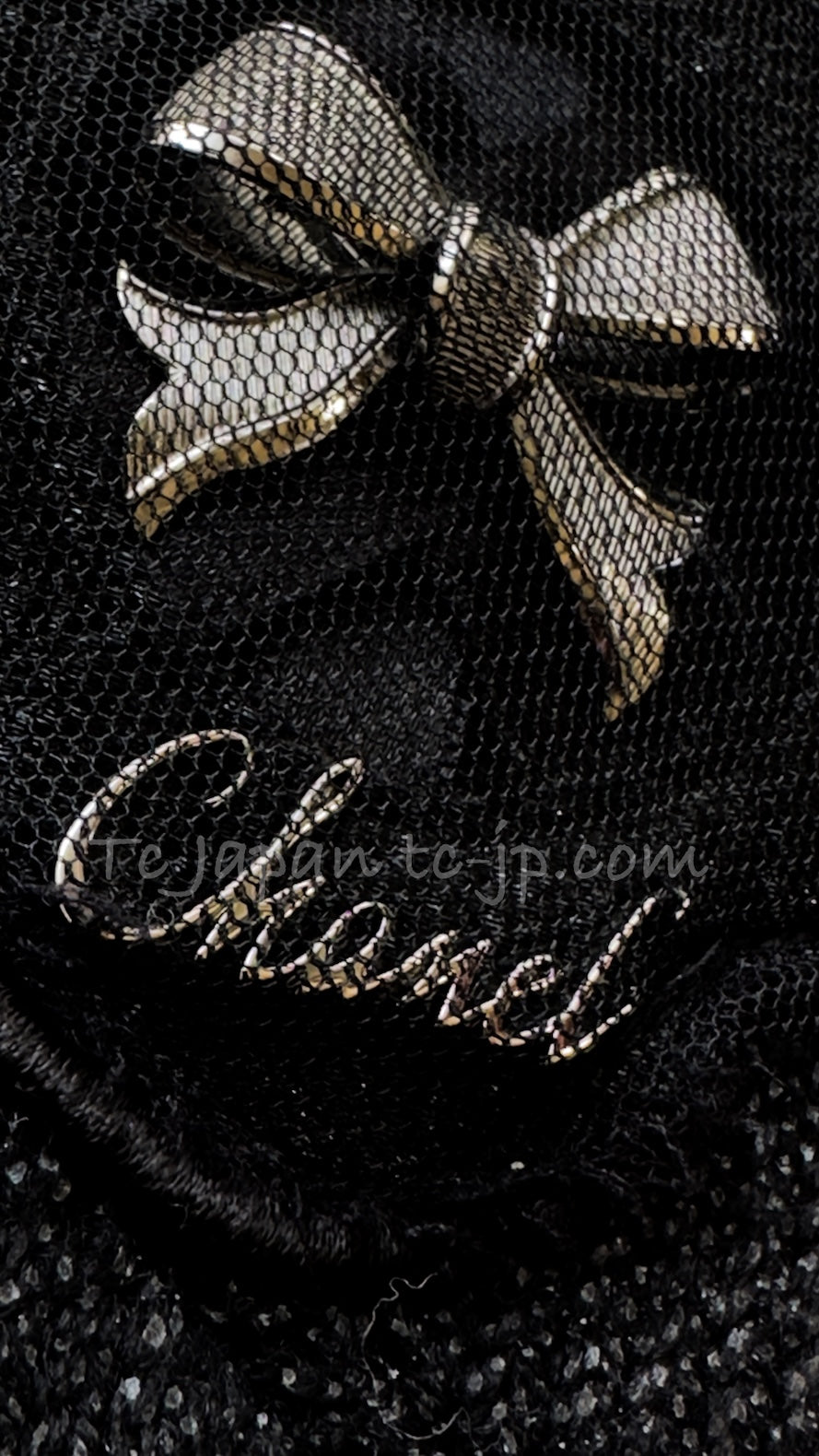 CHANEL 09A Black Quilted Wool Jacket Cardigan 36 38 40 シャネル ブラック キルト ウール ジャケット カーディガン 即発