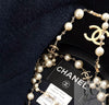 CHANEL 08A Dark Navy Wool Big Lion Button Jacket Coat 36 シャネル ダーク ネイビー ウール 大きい ライオン ボタン ジャケット コート 即発