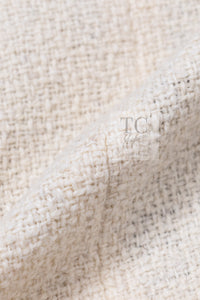 CHANEL 10PF Ivory Blade Trim Wool Tweed Jacket 38 シャネル アイボリー ブレイド トリム ウール ツイード ジャケット 即発
