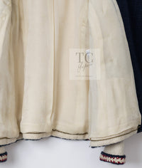 CHANEL 10PF Ivory Blade Trim Wool Tweed Jacket 38 シャネル アイボリー ブレイド トリム ウール ツイード ジャケット 即発