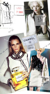 CHANEL 10PF Ivory Blade Trim Wool Tweed Jacket 38 シャネル アイボリー ブレイド トリム ウール ツイード ジャケット 即発