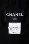 CHANEL 11PF Black Gold Gripoix Buttons Wool Jacket Skirt Suit Cameron Diaz 38 シャネル ブラック ゴールド グリポア宝石ボタン ウール ジャケット スカート スーツ キャメロン ディアス