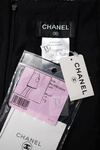 CHANEL 11PF Black Gold Gripoix Buttons Wool Jacket Skirt Suit Cameron Diaz 38 シャネル ブラック ゴールド グリポア宝石ボタン ウール ジャケット スカート スーツ キャメロン ディアス