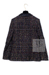 CHANEL 19PF Black Gold Wool Mohair Silk Tweed Jacket 38 シャネル ブラック ゴールド ウール モヘア シルク ツイード ジャケット 即発