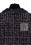 CHANEL 19PF Black Gold Wool Mohair Silk Tweed Jacket 38 シャネル ブラック ゴールド ウール モヘア シルク ツイード ジャケット 即発