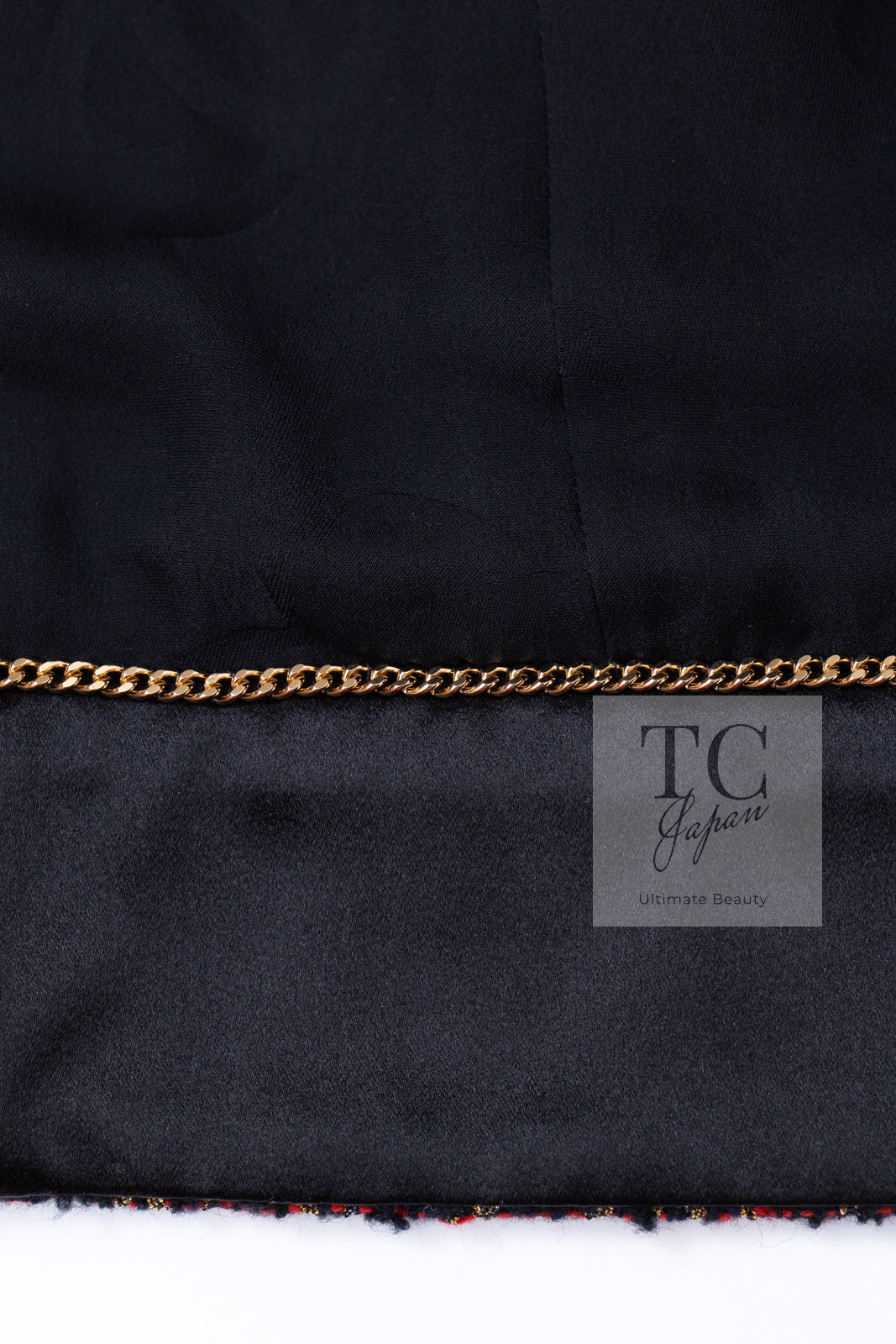 CHANEL 19PF Black Gold Wool Mohair Silk Tweed Jacket 38 シャネル ブラック ゴールド ウール モヘア シルク ツイード ジャケット 即発