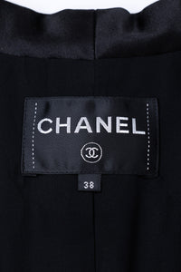 CHANEL 19PF Black Gold Wool Mohair Silk Tweed Jacket 38 シャネル ブラック ゴールド ウール モヘア シルク ツイード ジャケット 即発