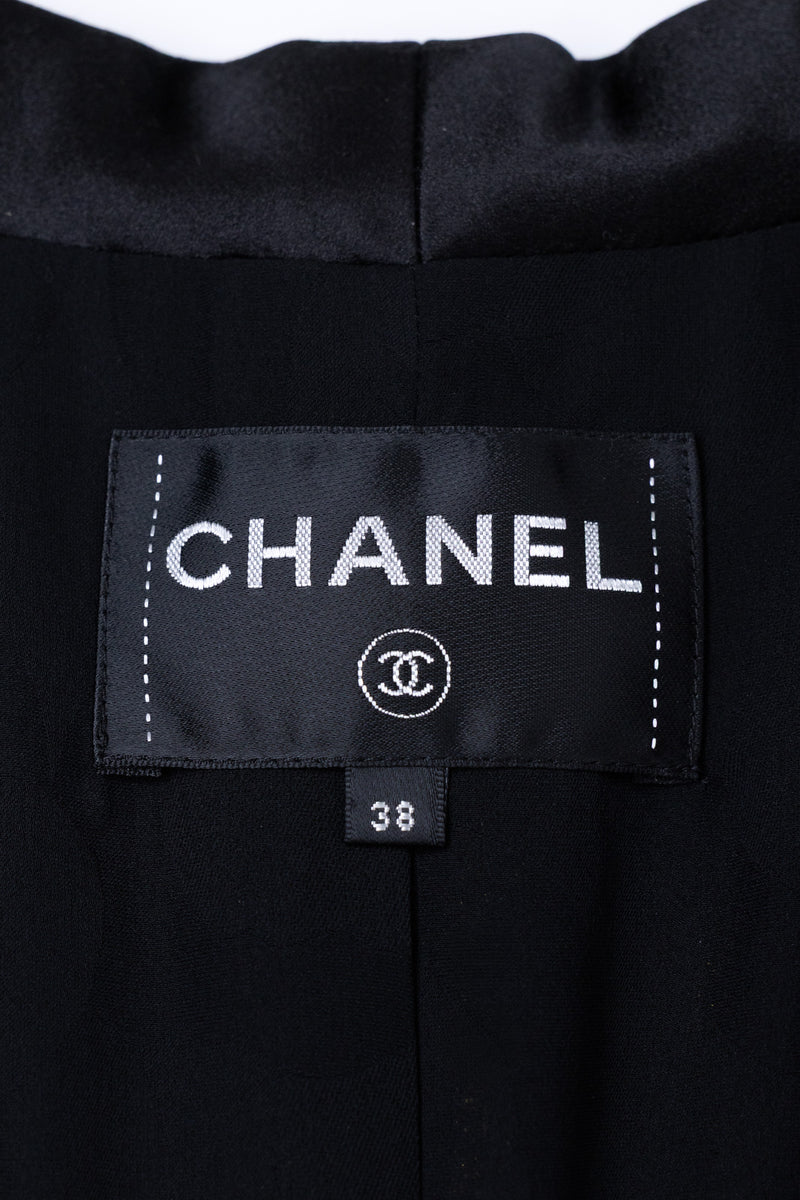 CHANEL 19PF Black Gold Wool Mohair Silk Tweed Jacket 38 シャネル ブラック ゴールド ウール モヘア シルク ツイード ジャケット 即発