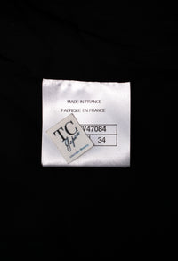 CHANEL 19PF Black Gold Wool Mohair Silk Tweed Jacket 36 38 シャネル ブラック ゴールド ウール モヘア シルク ツイード ジャケット 即発