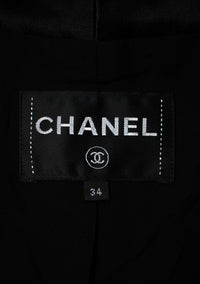 CHANEL 19PF Black Gold Wool Mohair Silk Tweed Jacket 36 38 シャネル ブラック ゴールド ウール モヘア シルク ツイード ジャケット 即発