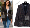 CHANEL 19PF Black Gold Wool Mohair Silk Tweed Jacket 38 シャネル ブラック ゴールド ウール モヘア シルク ツイード ジャケット 即発