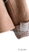CHANEL 00A Camel Cashmere 100% Zipper Jacket 36 38 シャネル キャメル カシミア ジッパー ジャケット 即発