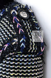 CHANEL 16S Black Multicolor Epaulettes Trimming Jacket 34 36 シャネル ブラック マルチカラー 肩章 ココマーク ボタン ジャケット 即発
