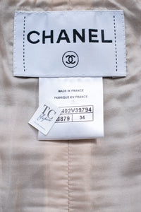 CHANEL 16S Black Multicolor Epaulettes Trimming Jacket 34 36 シャネル ブラック マルチカラー 肩章 ココマーク ボタン ジャケット 即発 - TC JAPAN