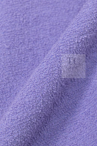 CHANEL 12C Lavender Purple CC Logo Button Tweed Jacket 34 シャネル ラベンダー パープル ココ ボタン ツイード ジャケット 即発