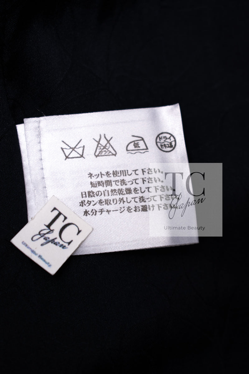 CHANEL 05S Gray Silvet Double Tweed Jacket 38 シャネル グレー シルバー ダブル ツイード ジャケット 即発