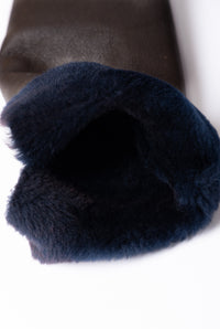 CHANEL 04A Brown Lambskin Leather Riders Zipper Jacket 40 シャネル ブラウン ラムスキン レザー ムートン ライダース ジッパー ジャケット 即発