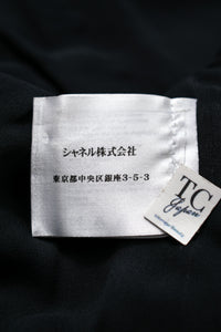 CHANEL 09C Black Jewel Embellished Mesh Lesage Tweed Cardigan Jacket 34 シャネル ブラック ジュエリー ビーズ メッシュレース カーディガン ジャケット 即発