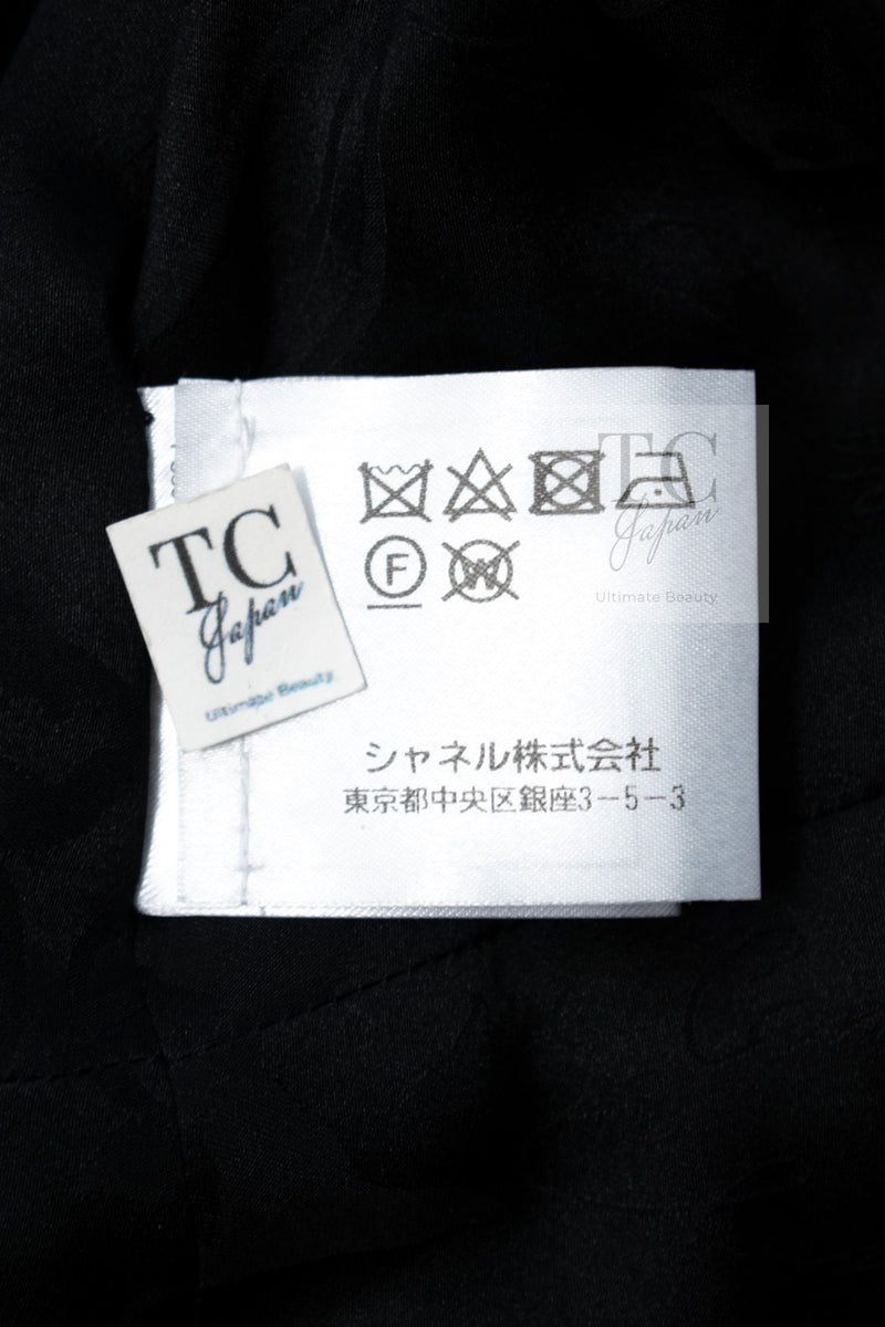 CHANEL 17PF Black Gold Trim Wool Tweed Jacket 34 シャネル ブラック ゴールド トリミング ウール ジャケット 即発